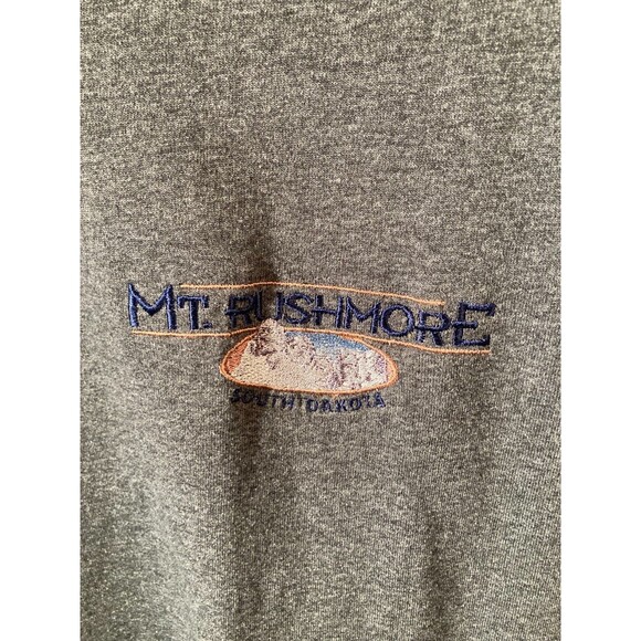 Vintage 90s T-Shirt 1990s Mount Rushmore Souvenir Tee South Dakota Size Large - Picture 3 of 5